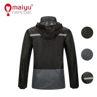 High quality waterproof women polyester raincoat rain coat