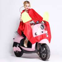 Wholesale Made in China Custom Color Reusable Waterproof Fabric Motorcycle Raincoat Poncho For Motorcycle Riders