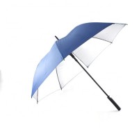 wholesale automatic opening promotional windproof  UV protection sun golf umbrella with logo prints