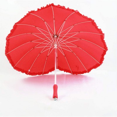 High quality wholesale tulip umbrella wedding heart shaped umbrella