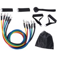 Wholesale resistance band set with door anchor resistance bands anchor fitness resistance bands set