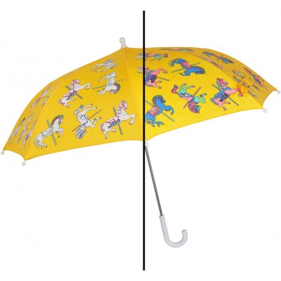 19inch manual open colour changing umbrella kid color changing umbrella kids