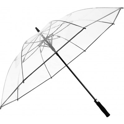 Germany hot sale transparent umbrella large PVC clear golf umbrella