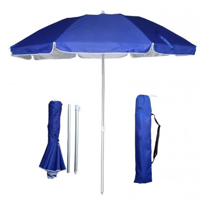 Portable mini 3 fold UV protection beach umbrella with bag