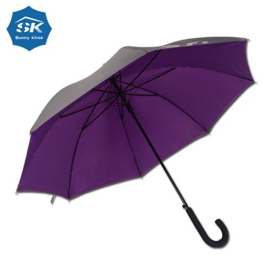 Double layers windproof customized umbrellas with logo prints