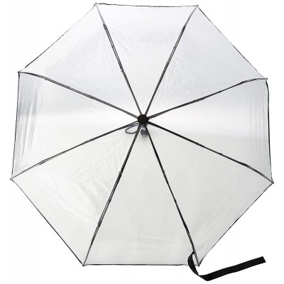 Wholesale 23inch umbrella transparent dome transparent foldable umbrella