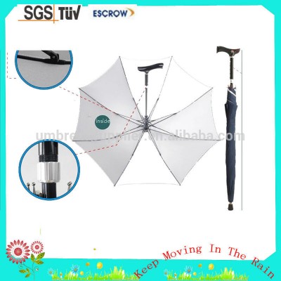 Bottom price hot selling walking sticks old people umbrella