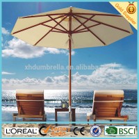 48 inch wooden patio umbrella and beach umbrella