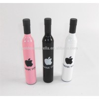 Promotional Cheap Wine Shape Bottle Umbrella