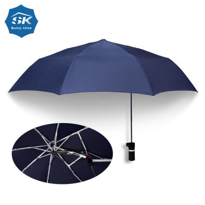 Customized 23"  folding eccentric bike umbrella