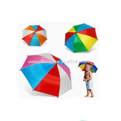 big sun umbrella on head/umbrella solid