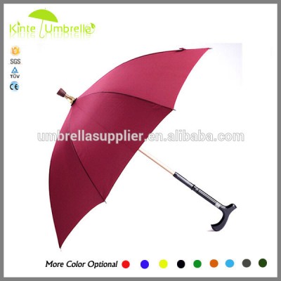 Adjustable umbrella walking stick elderly parents umbrella for Grandfather cane rain umbrella