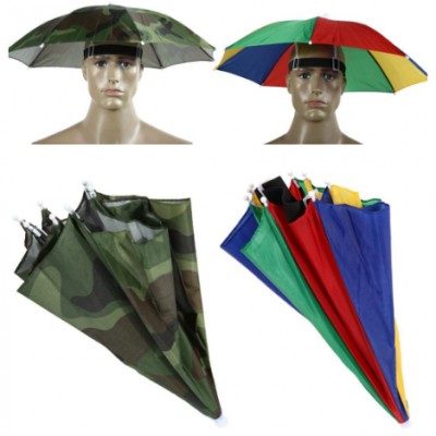 Large Umbrella Hat Perfect rainbow shade protect head kid party umbrella