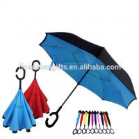 upside down folded cell phone brella manufacturer magicbrella c shape handle inverted umbrella