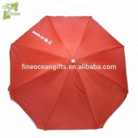 Promotional large folding beach umbrella