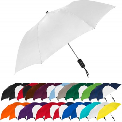 auto open 21inch wholesale umbrellas white polo umbrellas with customized logo