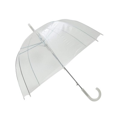 xiamen transparent folding umbrella folding clear umbrella transparent promotion