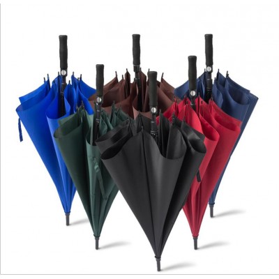 Automatic open 62inch funny straight golf umbrella import straight umbrella